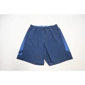 Under Armour Gym Shorts HeatGear Loose Performance W/Pockets 8" INS Mens Large